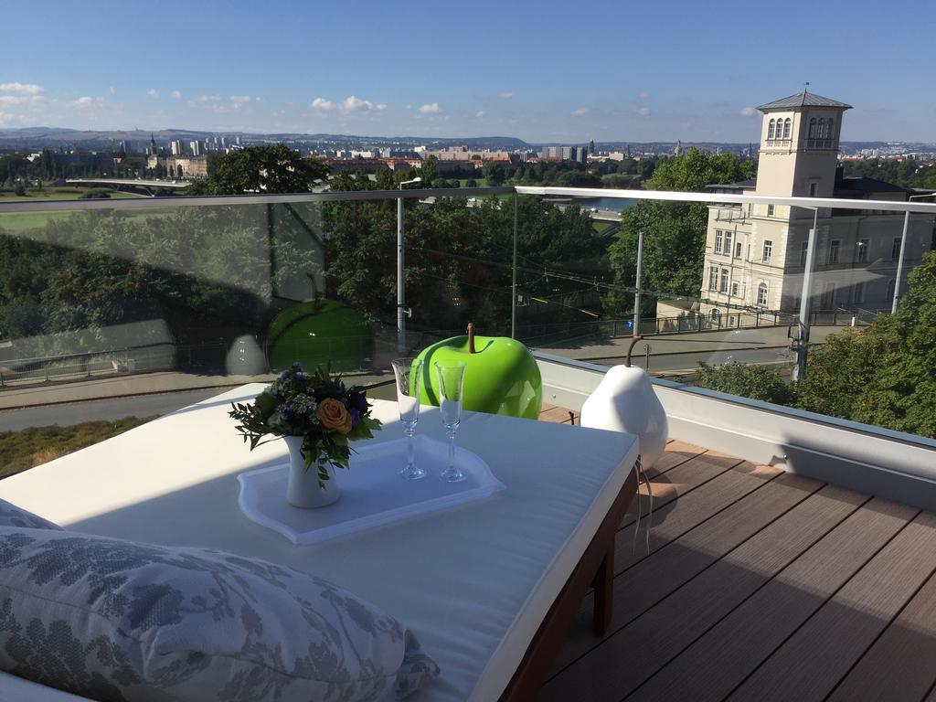 Wohnung Mit Weitblick Dresden Buitenkant foto