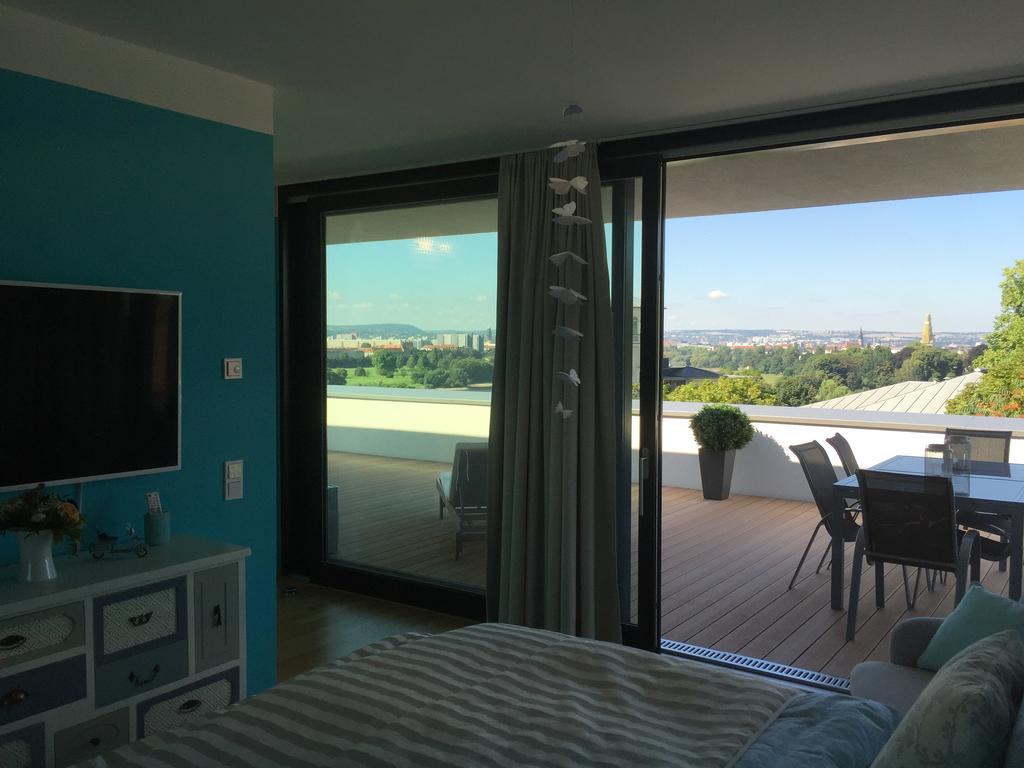Wohnung Mit Weitblick Dresden Buitenkant foto